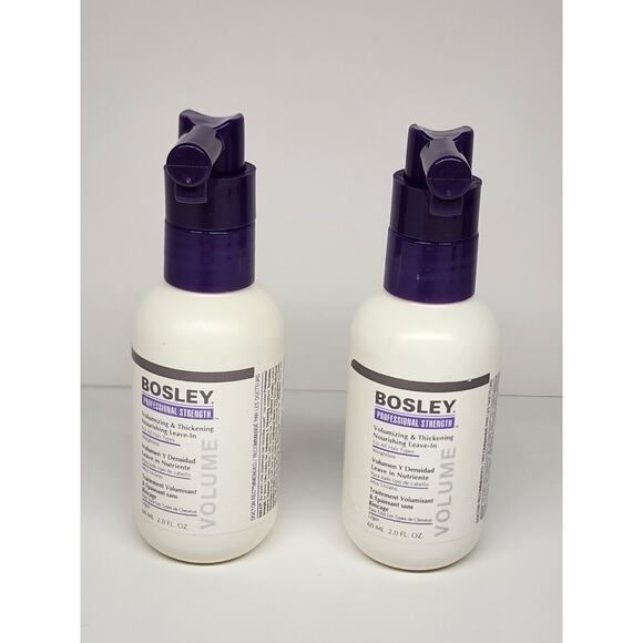 Bosley Professional Strength Volumizing and Thickening Nourishing Leave-In 2 Pcs - Picture 1 of 5